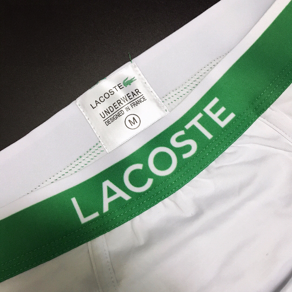 Lot de 4 boxers Lacoste - Achetez-en 2 et obtenez-en 4 !