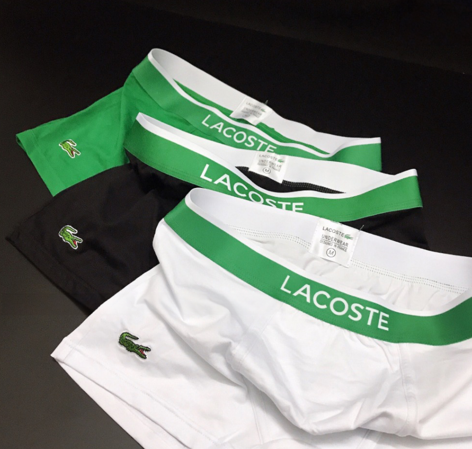 Lot de 4 boxers Lacoste - Achetez-en 2 et obtenez-en 4 !