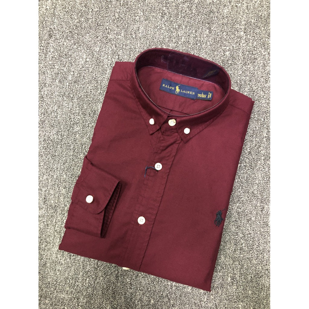 Ralph Lauren® - Chemise en coton à manches longues