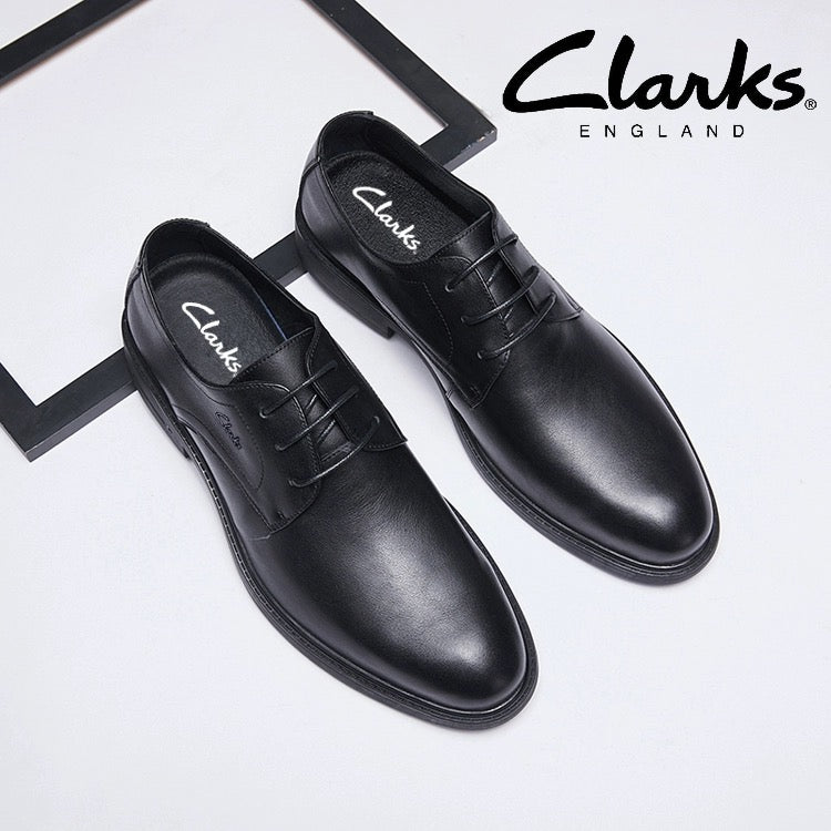 Clarks™ - Chaussures d'affaires en cuir pour hommes