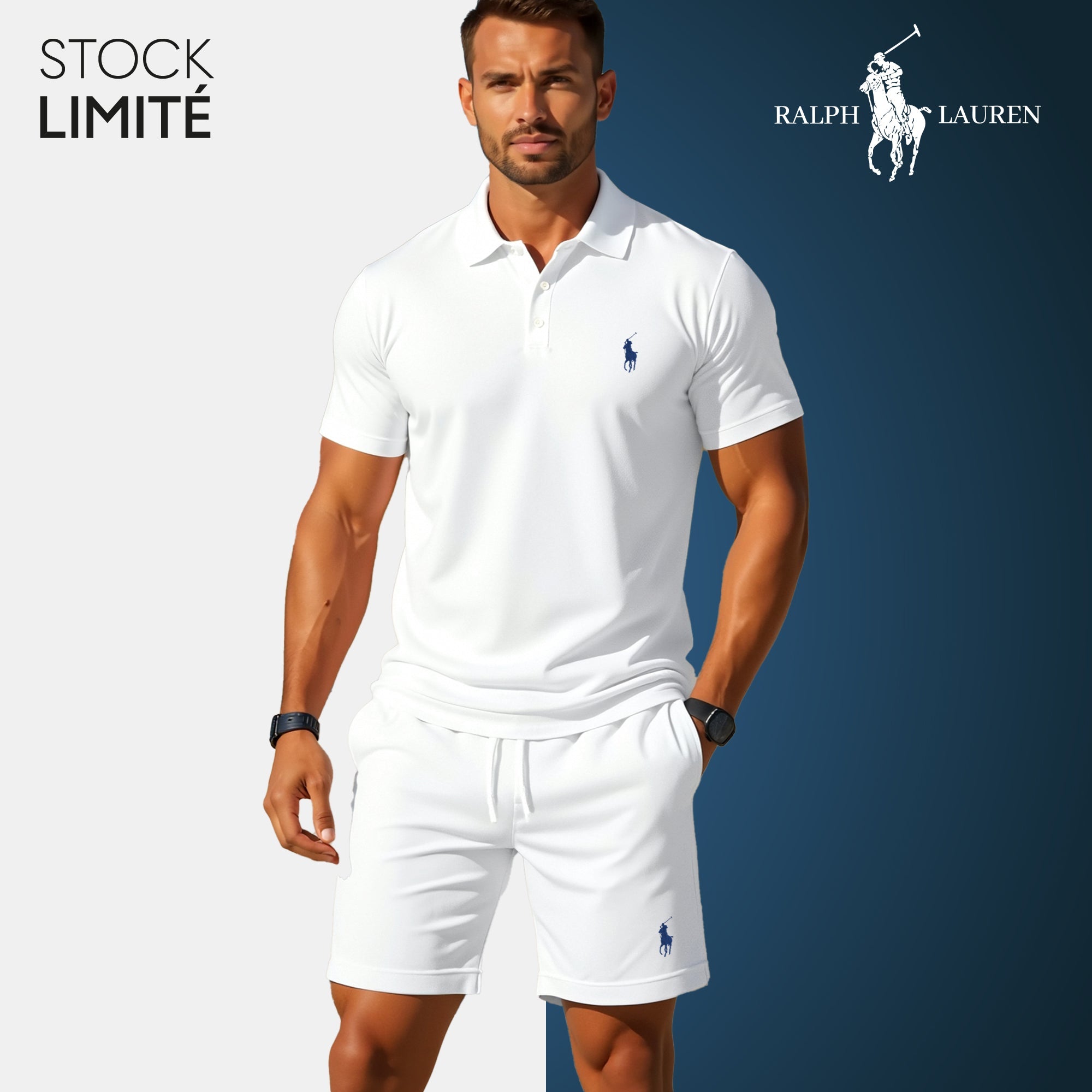 Ensemble Polo & Short Homme – Ꮢalph Ⅼauren | Édition Limitée