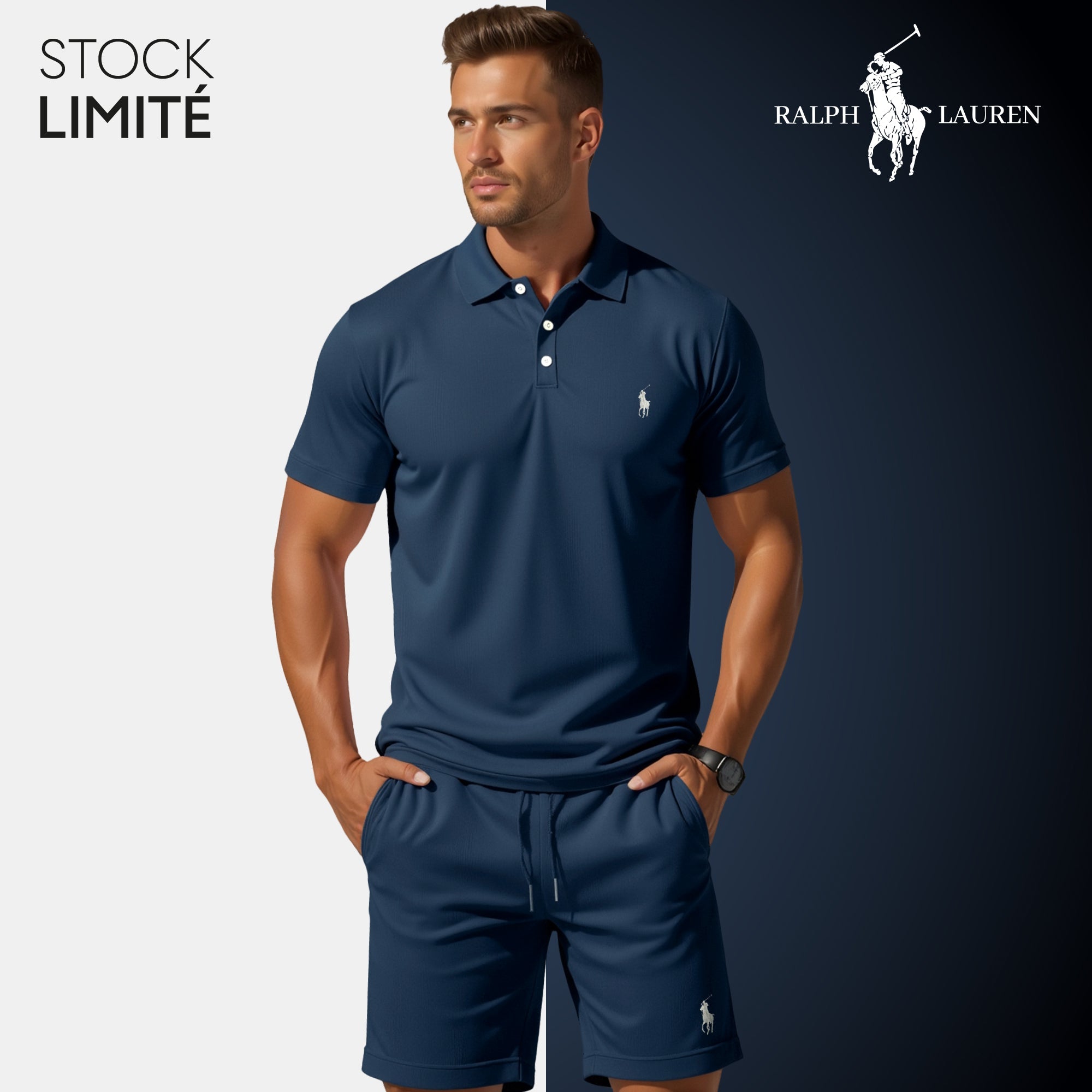 Ensemble Polo & Short Homme – Ꮢalph Ⅼauren | Édition Limitée